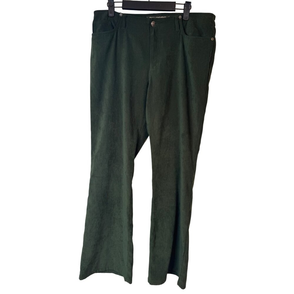 2/$30 Periscope Size 13 PS-3983 Green Pants Polyester/Spandex
